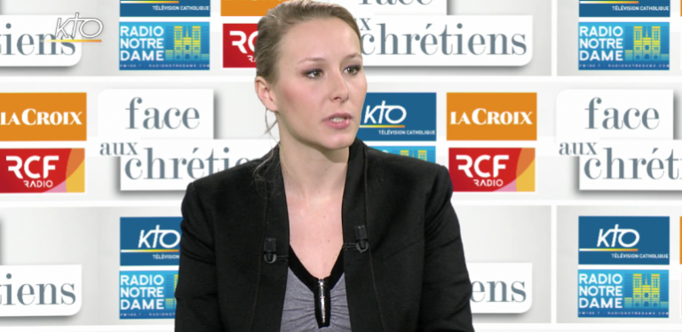 Marion Maréchal-Le Pen dénonce l’abandon du combat de l’Église contre l’IVG