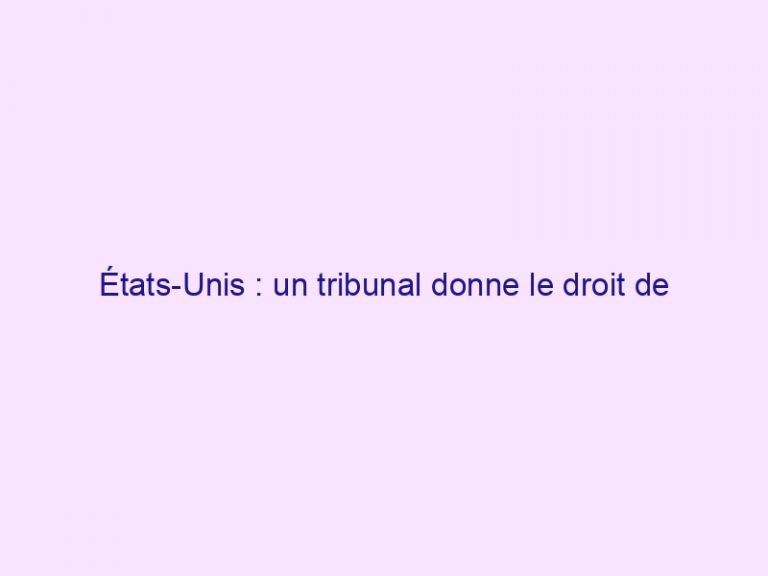 États-Unis : un tribunal donne le droit de refuser un gâteau de mariage à un couple d'homosexuelles