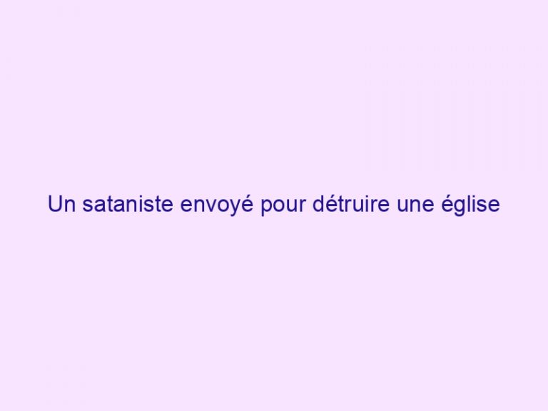 Un sataniste envoyé pour détruire une église se convertit à Jésus