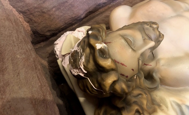 Christ dans la mort