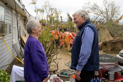 Franklin Graham, sac à main du samaritain, fourchette roulante