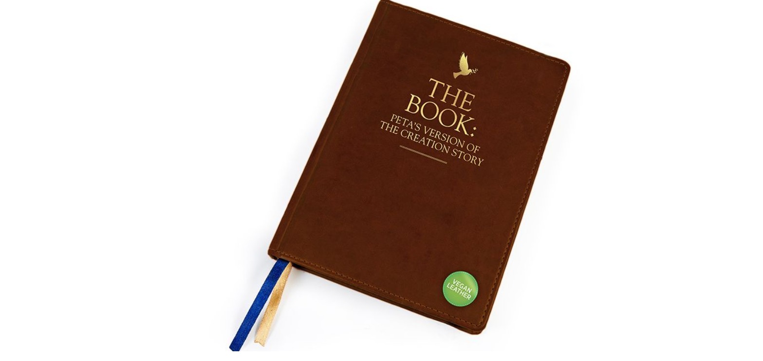PETA vend une réécriture de la Bible de l'IA adaptée aux végétaliens où Abraham ne sacrifie pas Isaac, se lie d'amitié avec un agneau à la place