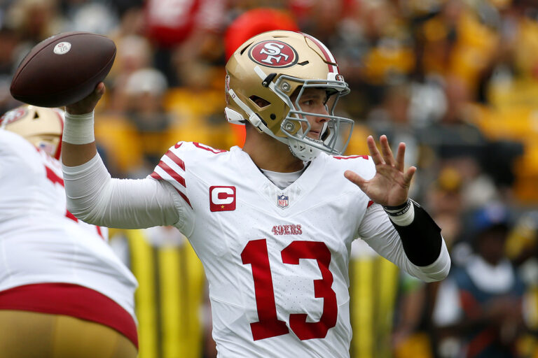Des mois après l&rsquo;opération, Brock Purdy des 49ers « fondés sur la foi » entre dans l&rsquo;histoire lors de la victoire de la semaine 1