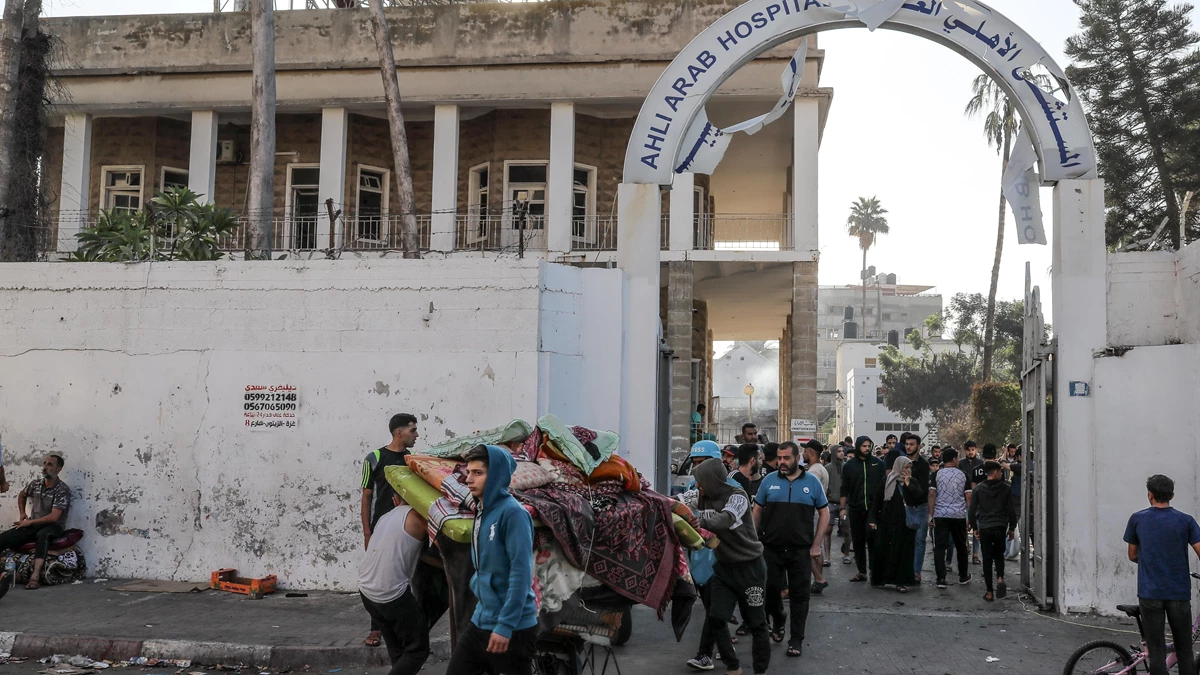 Des centaines de morts dans une explosion dans le seul hôpital chrétien de Gaza