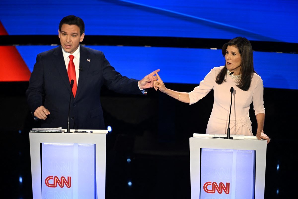 DeSantis et Haley parlent dur sur Trump, l'immigration clandestine, les disputes sur Disney et les factures trans