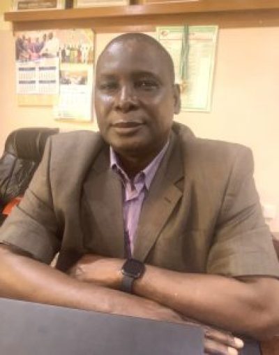 Le révérend Amos Mohzo, président de l'Église du Christ dans les Nations