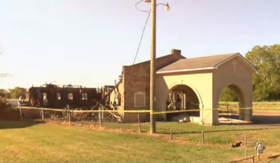 L'église baptiste Greater Union de la paroisse de St. Landry, en Louisiane, a été incendiée le 2 avril 2019.