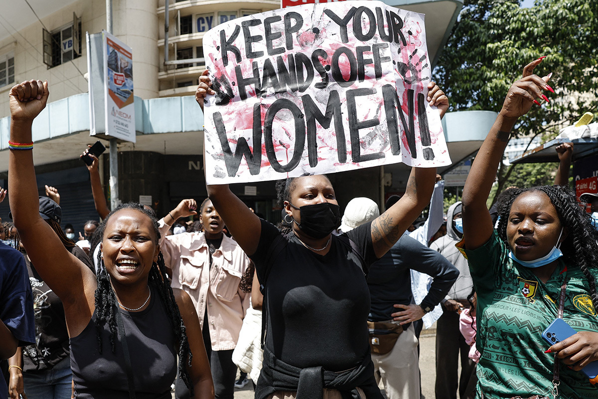 Le Kenya voit une augmentation du fémicide; 75% des femmes, des filles tuées par des hommes connus d'eux