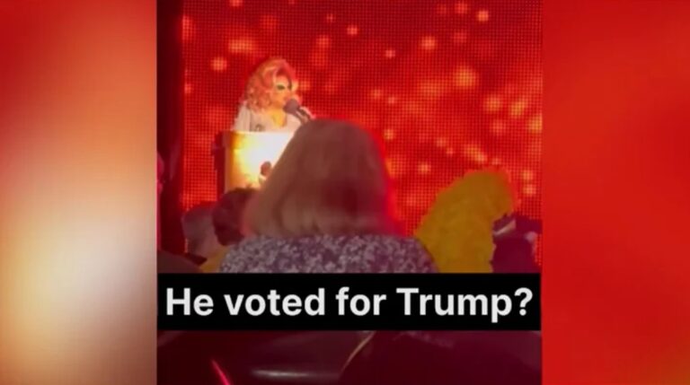 L'interprète de drag menace de «tuer» le partisan de Trump », Fist Fight» Texas Gov.