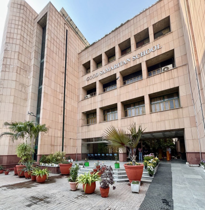 La Good Samaritan School à New Delhi, Inde.