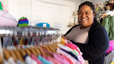 Jean Marie Davis, directrice exécutive du centre de ressources de grossesse des succursales au Vermont.
