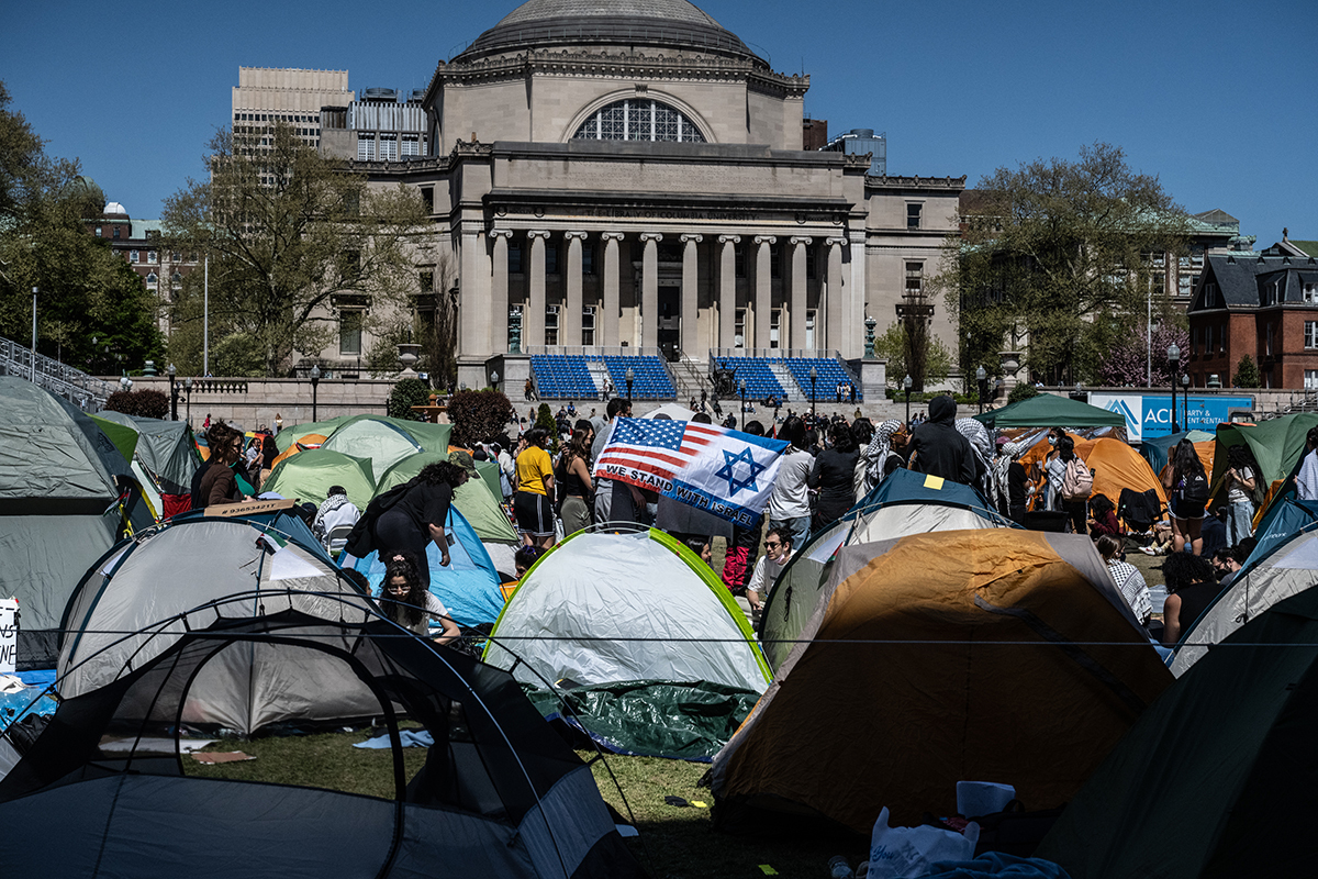 L'Université Columbia punit les étudiants anti-israéliens sur la prise de contrôle de la bibliothèque, les campements