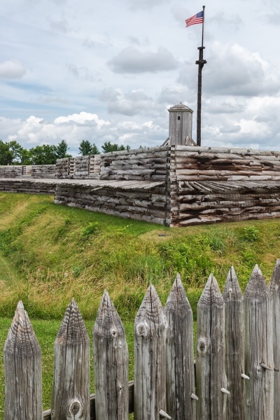 Monument national de Fort Stanwix à Rome, New York.