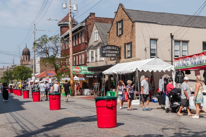 La fête annuelle du Festival de l'Assomption à Cleveland.