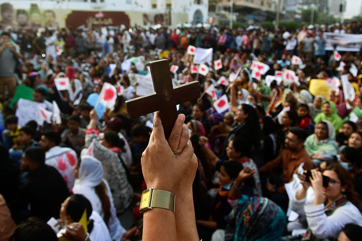 Les responsables pakistanais ont cédé, promettent la justice après la protestation des chrétiens de 17 jours