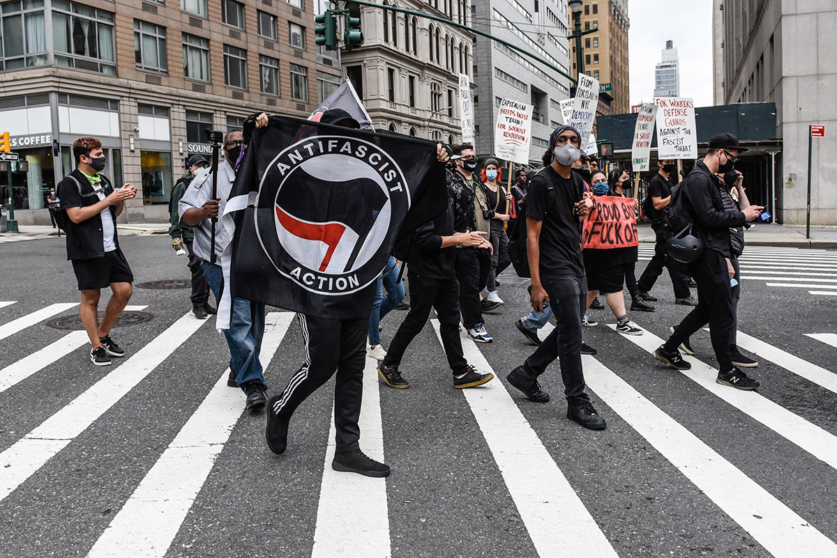 Trump désigne Antifa comme une «grande organisation terroriste»