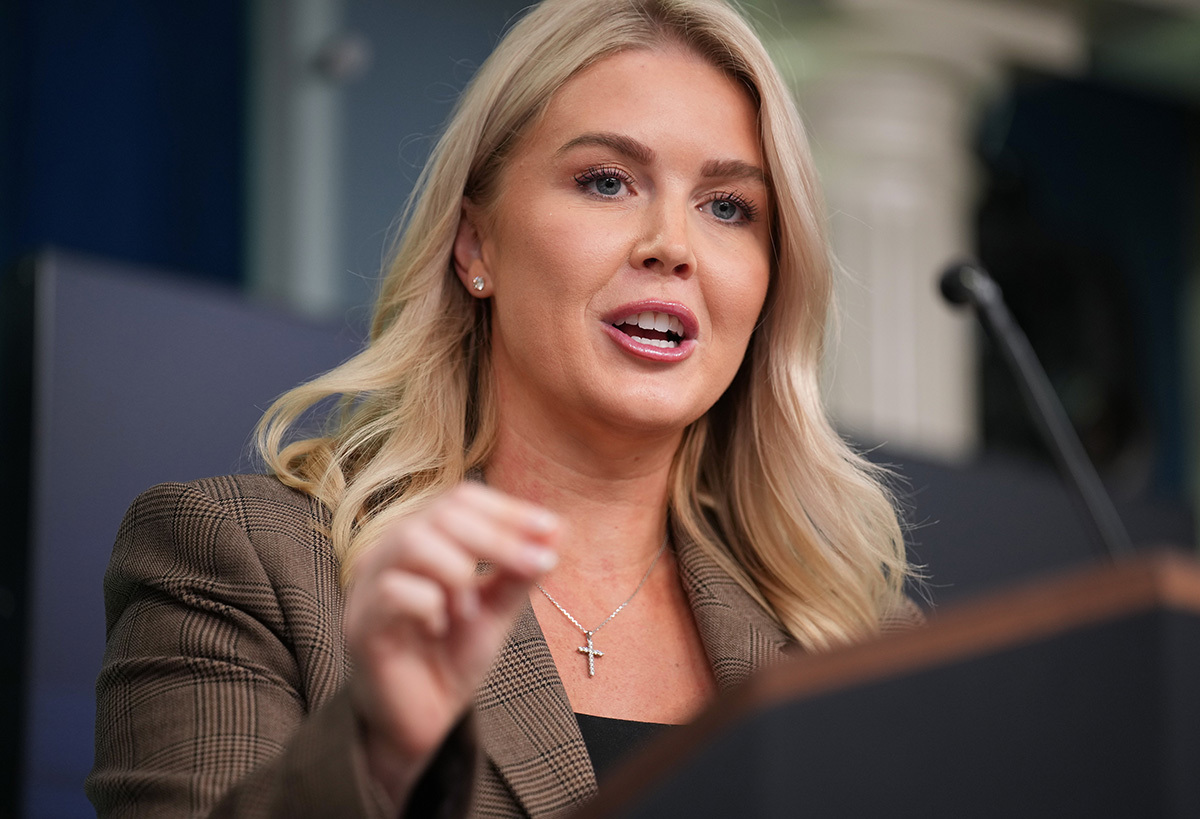 Karoline Leavitt torche les démocrates pour ne pas avoir condamné le meurtre de Charlie Kirk: `` Vraiment un moment triste ''