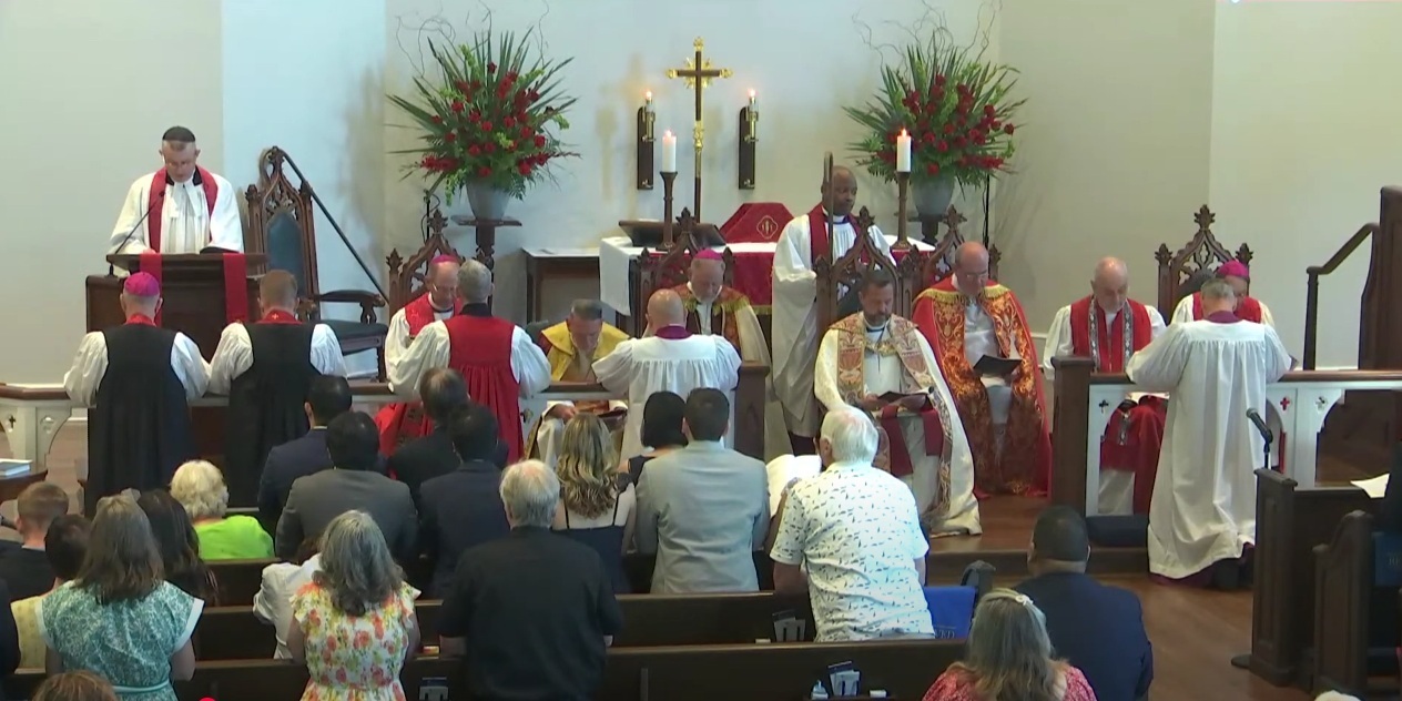 Groupe des aumôniers au combat pour couper les liens avec l'Église anglicane en Amérique du Nord