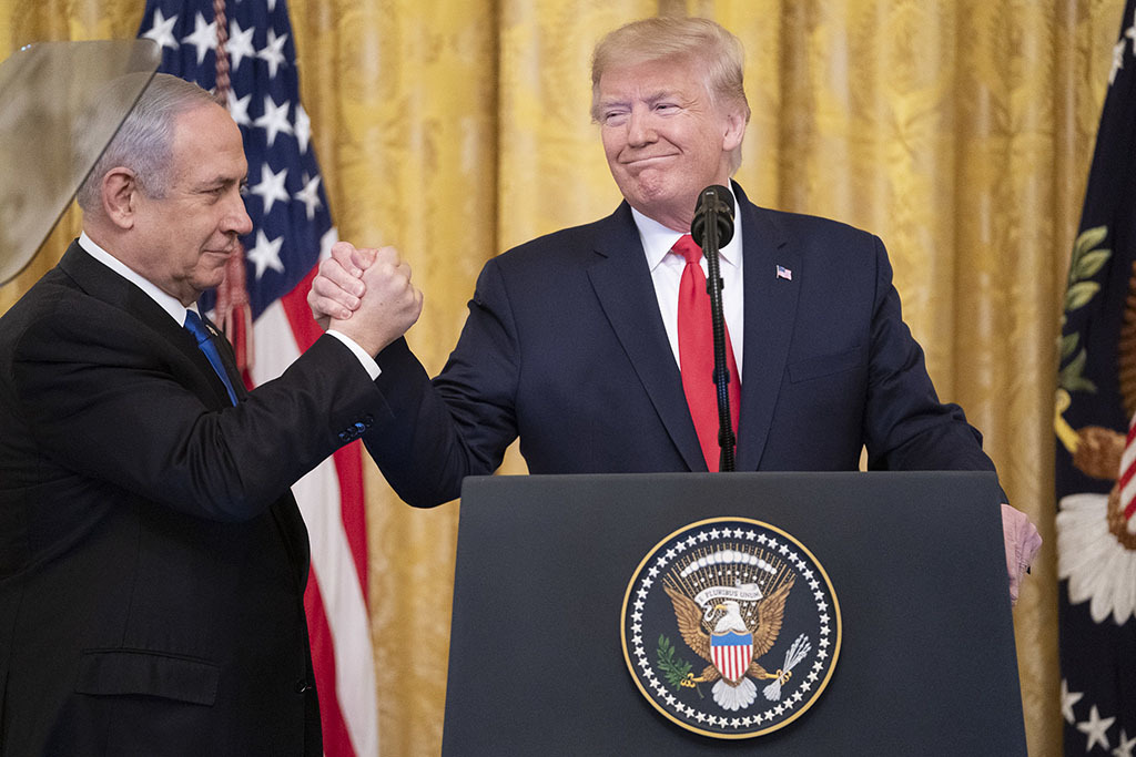 Les dirigeants évangéliques veulent que Trump soutienne la `` souveraineté d'Israël sur le cœur biblique ''