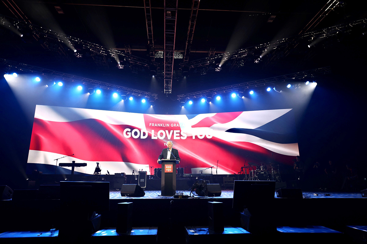 Franklin Graham revient au Royaume-Uni pour la tournée « God Loves You »