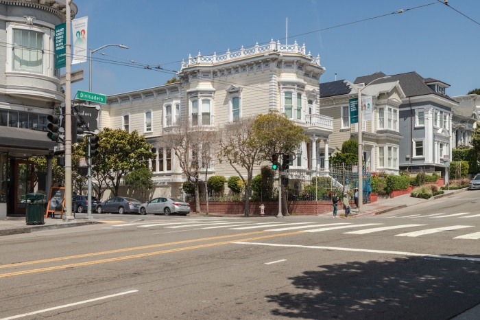 Les rues de San Francisco, en Californie. 