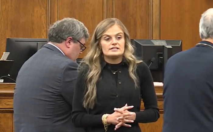 Lindsey Whiteside, 27 ans, ancienne ministre de la jeunesse de l'église Getwell à Hernando, Mississippi, s'excuse d'avoir abusé sexuellement d'une mineure le lundi 13 octobre 2025.