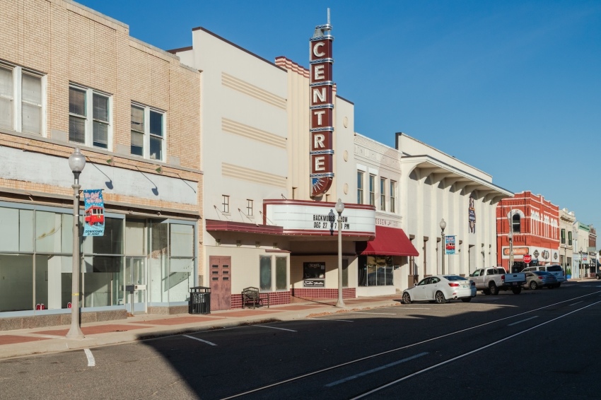Les rues d’El Reno, Oklahoma.