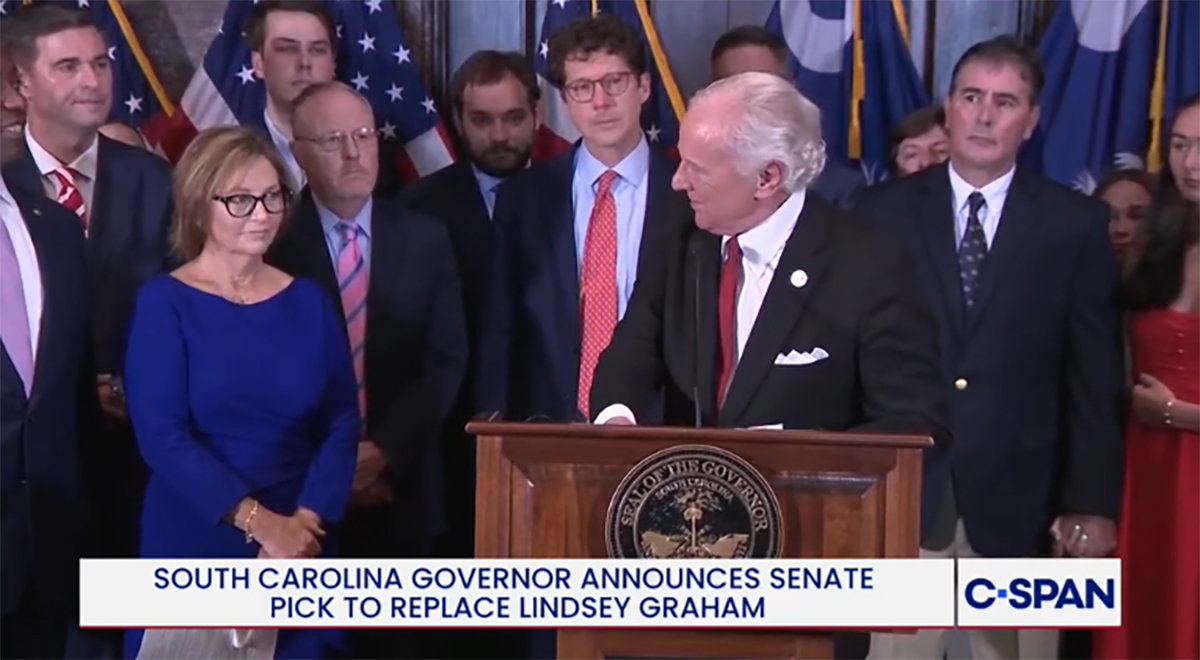 La sœur de Lindsey Graham, Darline Graham Nordone, choisie pour remplir son mandat au Sénat