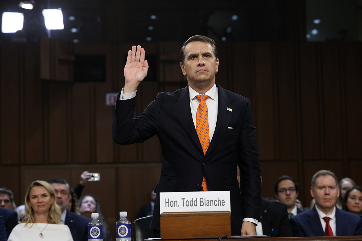 4 faits saillants d’Acting Atty. Audience de confirmation du général Todd Blanche