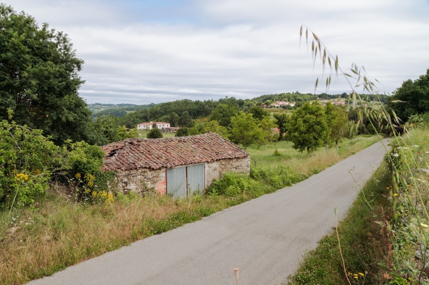 La campagne en Galice, en Espagne.