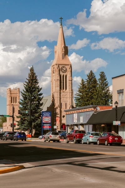 Cathédrale épiscopale Saint-Matthieu de Laramie, Wyoming.