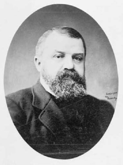 Une photo de l'évangéliste américain du XIXe siècle Dwight L. Moody (1837-1899).